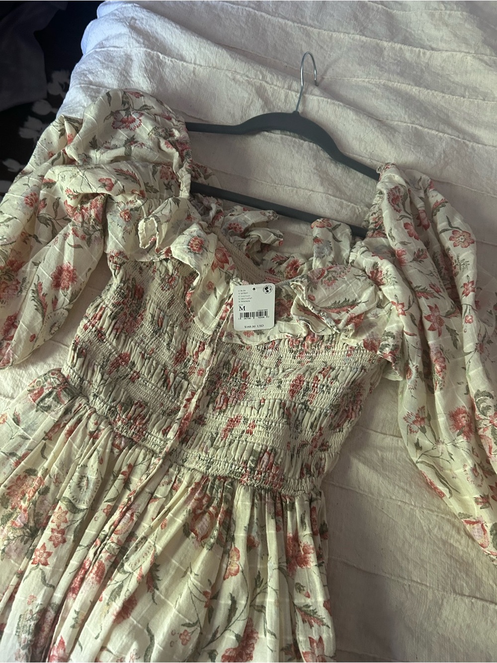 Free People Oasis Printed Midi Dress with Floral Print - Picture 4 of 7